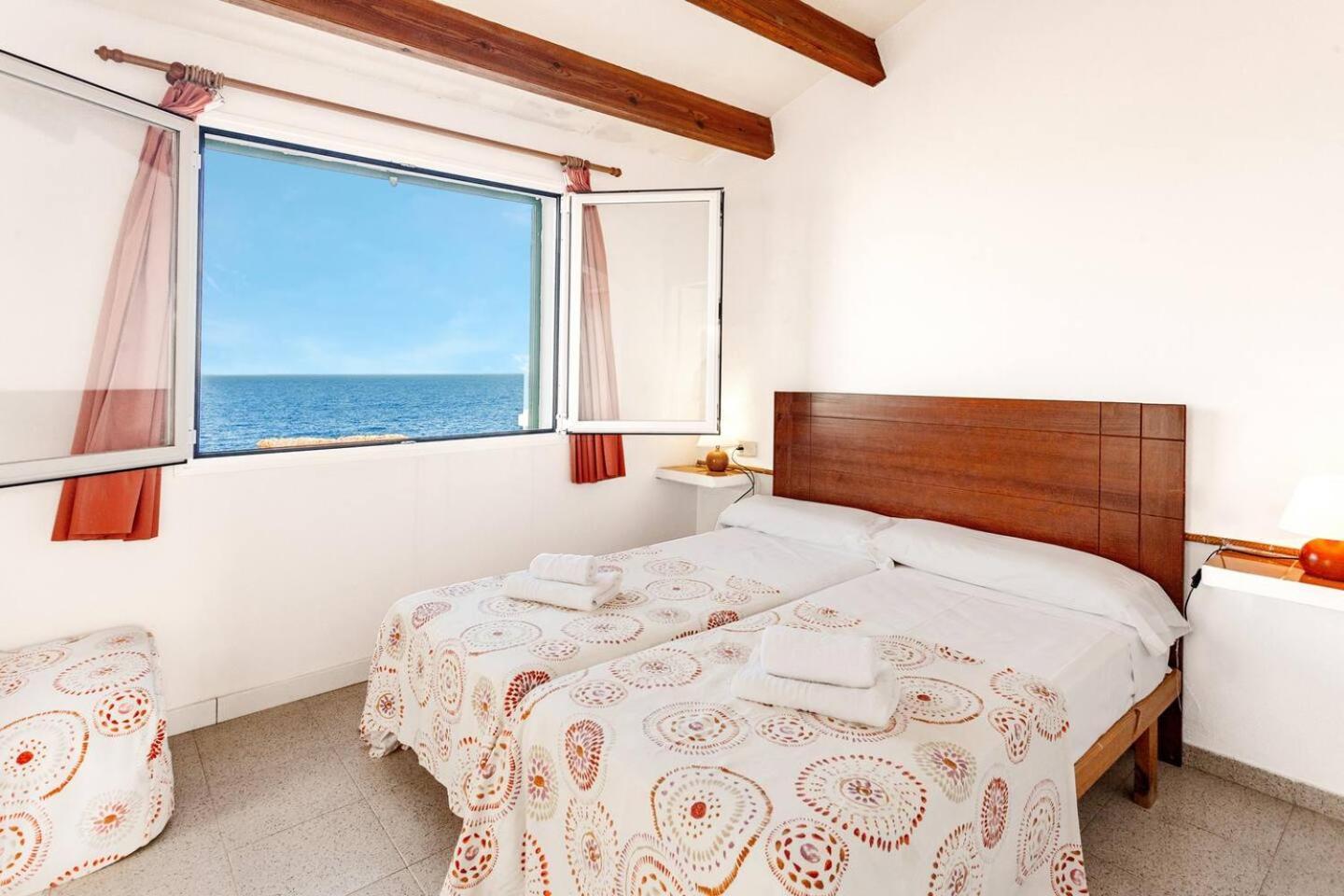 Villa Victor - Primera Linea Mar, Vista A Puesta De Sol Cala'N Blanes  Exterior foto